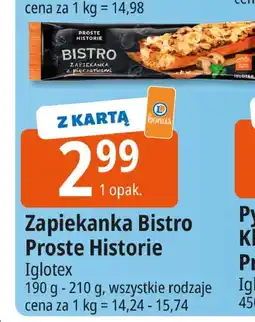 E.Leclerc Zapiekanka Bistro Proste Historie Iglotex oferta
