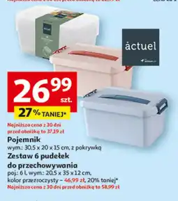 Auchan Pojemnik do przechowywania Actuel oferta