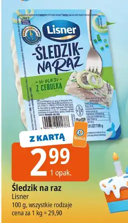 E.Leclerc Śledź na raz Lisner oferta