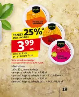 Auchan Hummus Perla oferta