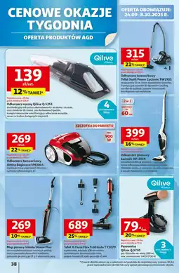 Auchan Akumulatorowy odkurzacz Qilive oferta
