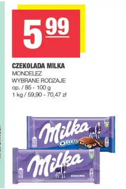 EuroSPAR Czekolada Milka oferta