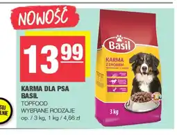 EuroSPAR Karma dla psa Basil oferta