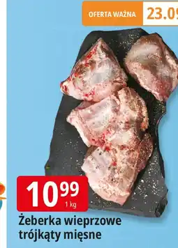 E.Leclerc Żeberka wieprzowe trójkąty mięsne Leclerc oferta