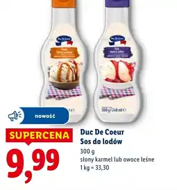 Lidl Sos Duc De Coeur oferta