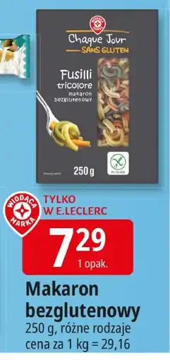E.Leclerc Makaron bezglutenowy Leclerc oferta