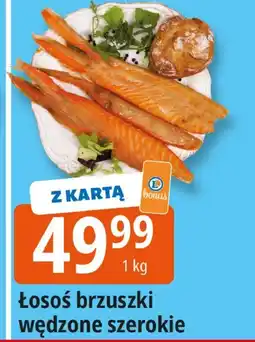 E.Leclerc Łosoś brzuszki wędzone szerokie Leclerc oferta