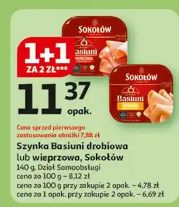 Auchan Szynka basiuni Sokołów oferta