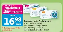 Auchan Tampony mini O.b. Procomfort oferta