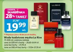 Auchan Woda toaletowa La Rive Hitfire oferta