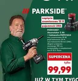 Kaufland Akumulator + ładowarka papk12a4 Parkside oferta