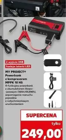 Kaufland Rozrusznik samochodowy z kompresorem i powerbankiem K-Classic Myproject oferta