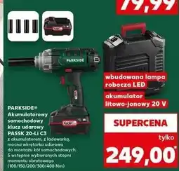 Kaufland Klucz udarowy passk 20-li c3 Parkside oferta