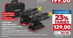 Kaufland Szlifierka mimośrodowa paesp 12-li a1 Parkside oferta