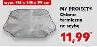 Kaufland Osłona termiczna na szybę 118 x 145 99 cm K-Classic Myproject oferta