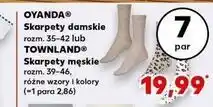 Kaufland Skarpety męskie 39-46 Townland oferta