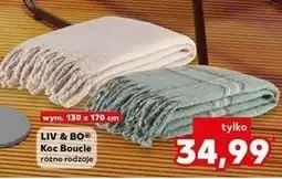 Kaufland Koc 130 x 170 cm Liv & Bo oferta