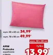 Kaufland Poduszka z pierza 70 x 80 cm Amw oferta