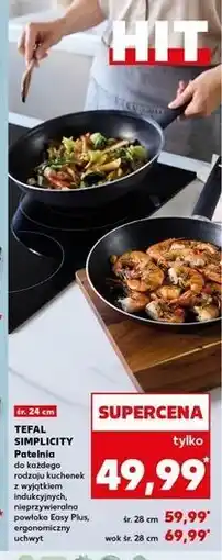 Kaufland Wok simplicity 28 cm Tefal oferta