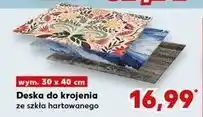 Kaufland Deska do krojenia szklana 30 x 40 cm oferta