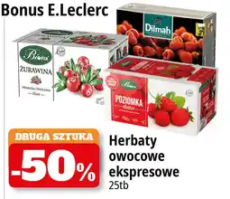 E.Leclerc Herbata raspberry Dilmah oferta