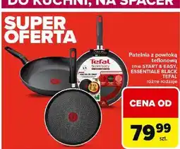 Carrefour Patelnia 24 cm black essential Tefal oferta
