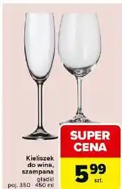 Carrefour Kieliszek do szampana oferta
