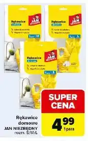 Carrefour Rękawice domowe l Jan Niezbędny oferta
