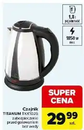 Carrefour Czajnik tkk102s Titanum oferta