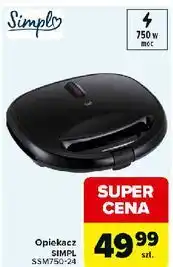 Carrefour Opiekacz ssm750-24 Simpl oferta