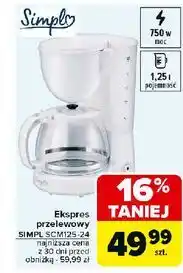 Carrefour Ekspres scm125-24b Simpl oferta