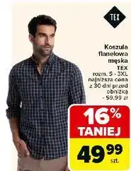 Carrefour Koszula flanelowa s-3xl Tex oferta