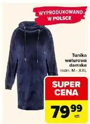 Carrefour Tunika welurowa m-xxl oferta