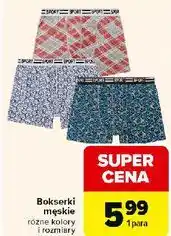 Carrefour Bokserki męskie oferta