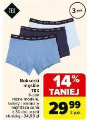 Carrefour Bokserki męskie Tex oferta