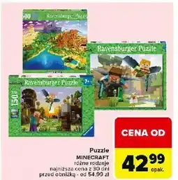 Carrefour Puzzle minecraft 500 el Ravensburger oferta