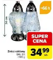 Carrefour Znicz szklany s11 oferta