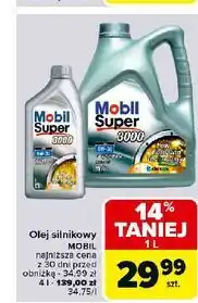 Carrefour Olej syntetyczny xe 5w-30 Mobil Super 3000 oferta