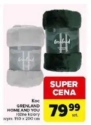 Carrefour Koc grenland 150 x 200 cm Essex oferta