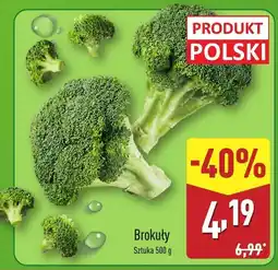 ALDI Brokuł 1 szt. Aldi oferta