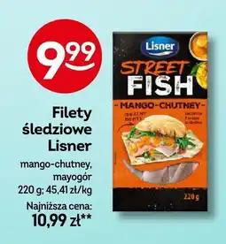 Żabka Filety śledziowe Lisner 220g oferta