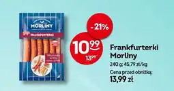 Żabka Frankfurterki Morliny 240g oferta