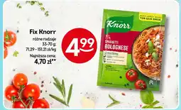 Żabka Fix Knorr różne rodzaje 33-70 g oferta