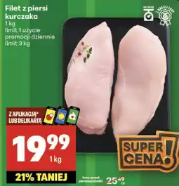 Delikatesy Centrum Filet z piersi kurczaka 1kg Delikatesy Centrum oferta