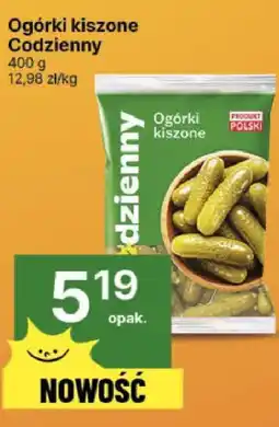 Delikatesy Centrum Ogórki kiszone Codzienny 400g oferta