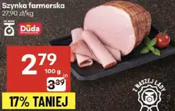 Delikatesy Centrum Szynka farmerska Duda oferta
