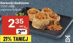 Delikatesy Centrum Koreczki śledziowe 100g Delikatesy Centrum oferta