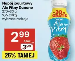 Delikatesy Centrum Napój jogurtowy Ale Pitny Danone 270+30g oferta