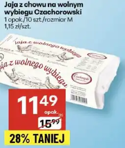 Delikatesy Centrum Jaja z chowu na wolnym wybiegu Czachorowski 10 szt oferta