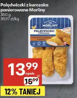Delikatesy Centrum Polędwiczki z kurczaka panierowane Morliny 350g oferta